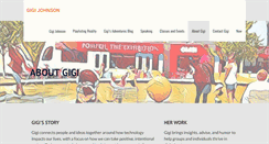 Desktop Screenshot of gigijohnson.net